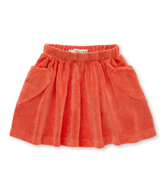 Sproet & Sprout Skirt heart pockets  Grenadine by Sproet & Sprout Sproet & Sprout Skirt heart pockets  Grenadine by Sproet & Sprout