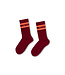 Sport Socks  Bordeaux/Orange by Petit Blush
