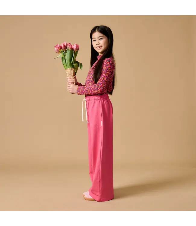 Wide Leg Jogger Fruit Dove by Petit Blush