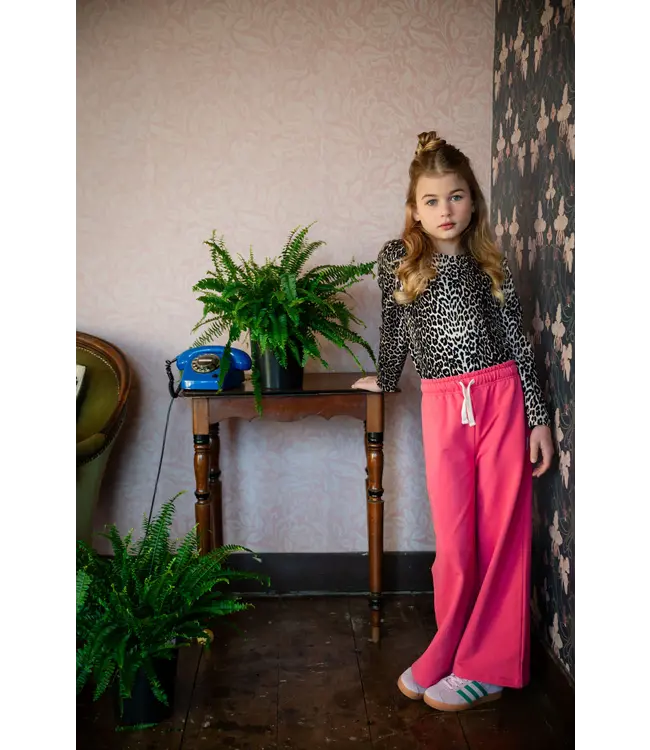 Puff Longsleeve Leopard AOP by Petit Blush