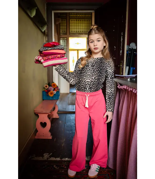 Puff Longsleeve Leopard AOP by Petit Blush