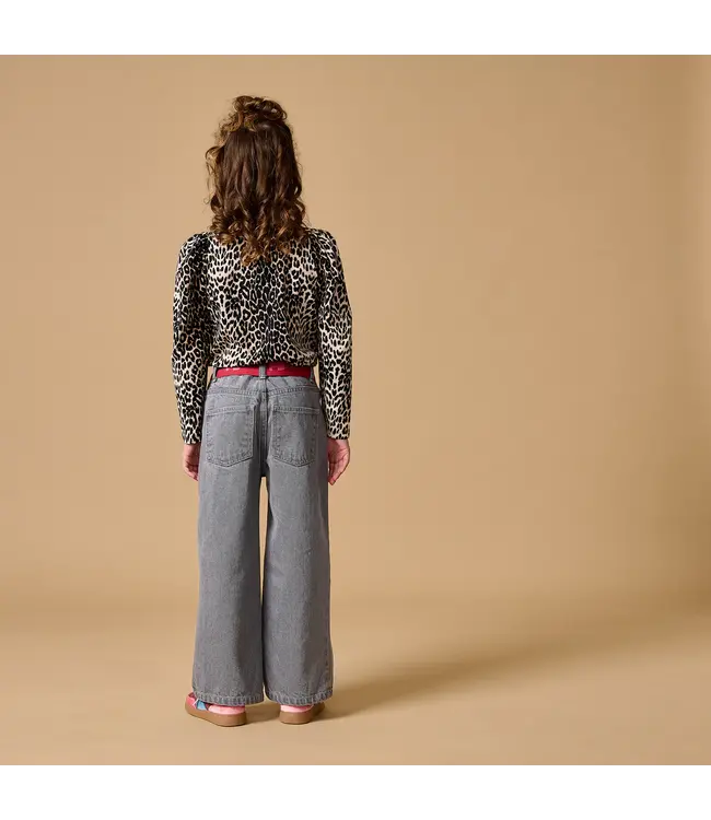 Puff Longsleeve Leopard AOP by Petit Blush