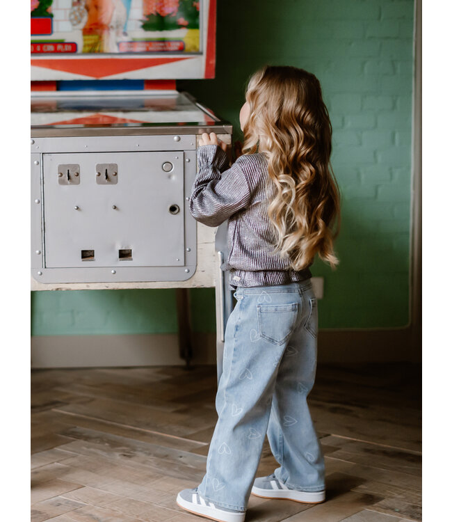 2300 Wide Fit Heart Denim by Daily7