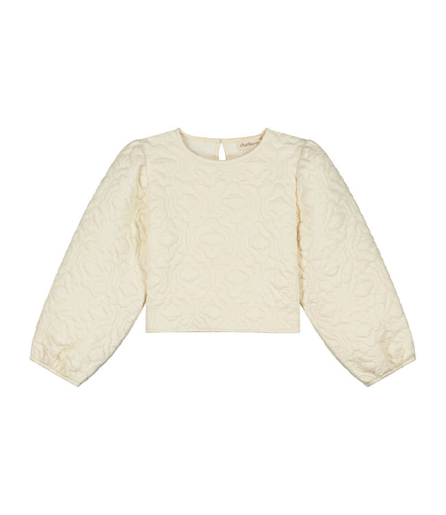 Nena Blouse Ecru by Charlie Petite