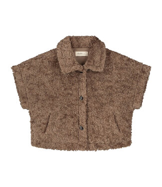 Charlie Petite Nine Gilet Brown by Charlie Petite