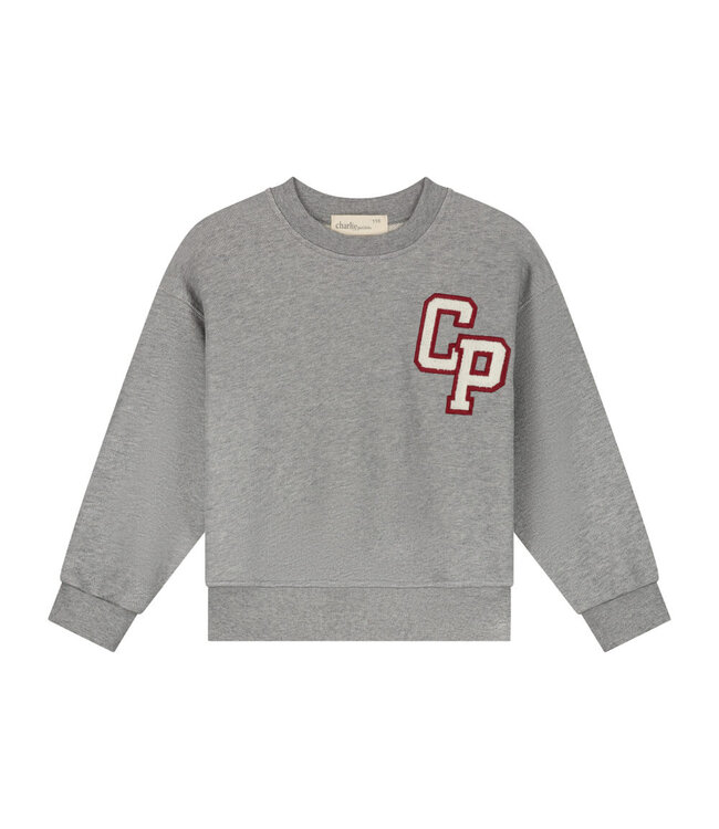 Jackson Sweater Grey Melange by Charlie Petite