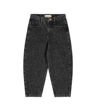 Charlie Petite Lou Balloon Jeans Black by Charlie Petite