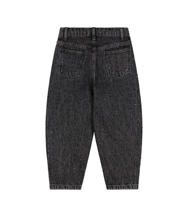 Lou Balloon Jeans Black by Charlie Petite