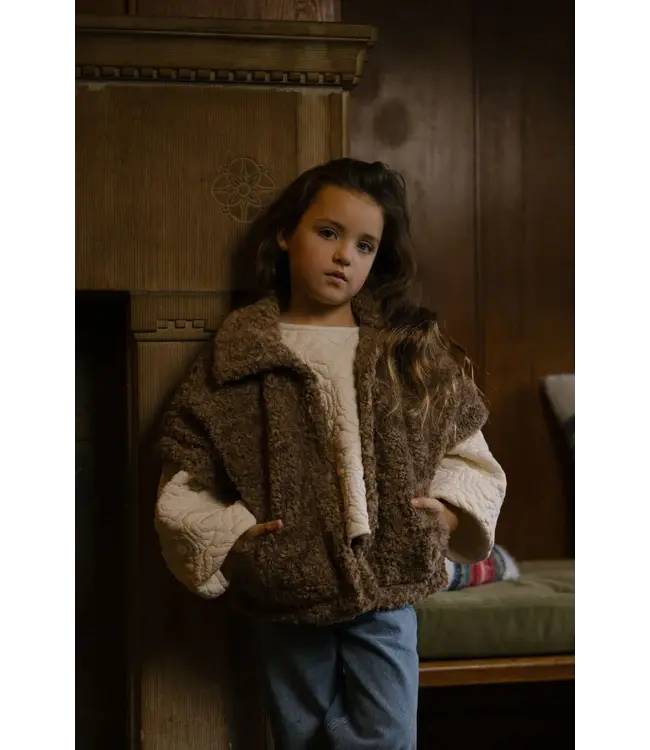 Nena Blouse Ecru by Charlie Petite