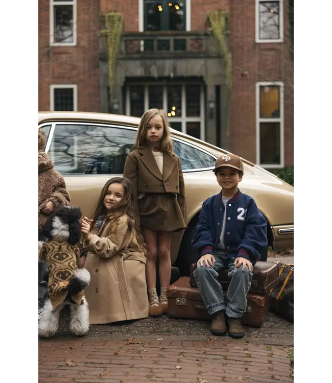 Joan Sweater Beige Melange by Charlie Petite