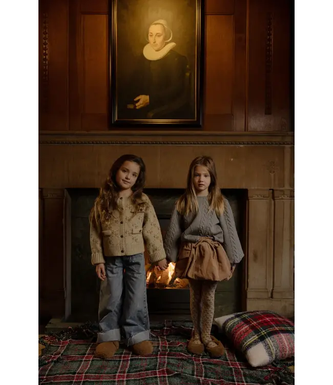 Jasmin Skirt Light Brown by Charlie Petite