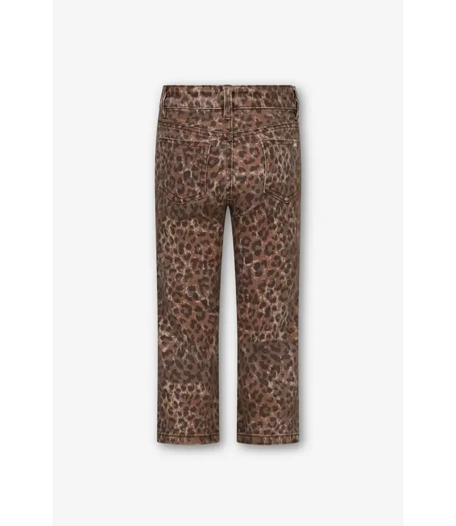 Riley denim broek leopard by The new chapter