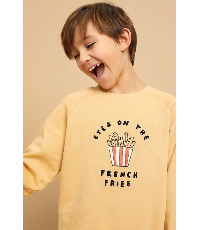 Sweatshirt french fries Sand by Sproet & Sprout