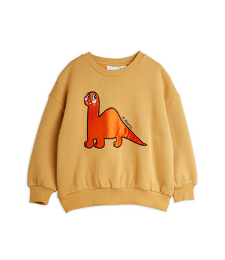 Mini Rodini Dino application red sweatshirt  by Mini Rodini