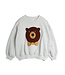 Bear chenille sweatshirt  by Mini Rodini