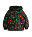 Lingonberries aop hooded puffer  by Mini Rodini