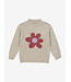 Knitted Sweater Flower Pale Mauve by Daily7