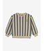 Daily7 Oversized Sweater Stripe Sandshell by Daily7