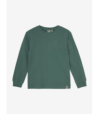 Daily7 T-shirt Longsleeve Logo Blue Spruce by Daily7