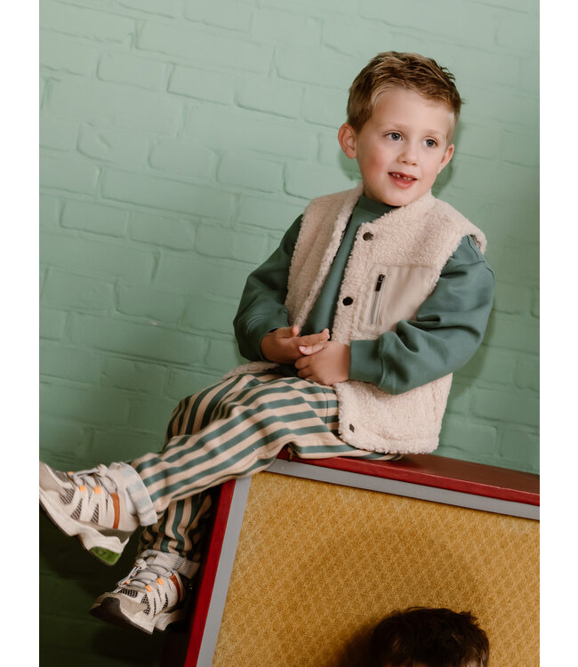 Oversized Sweater Artwork Blue Spruce by Daily7