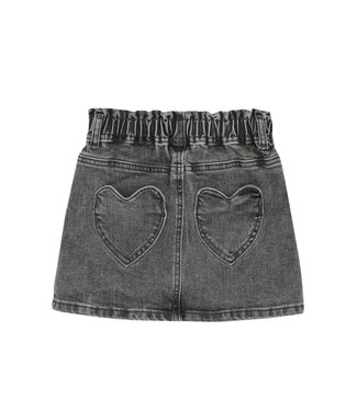 Daily7 Denim Skirt Dark Grey Denim by Daily7