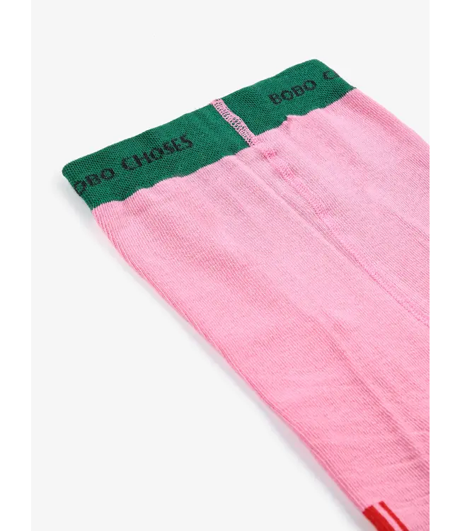 Bobo Choses color block tights  by Bobo Choses