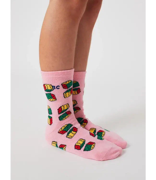 Dices all over short socks  by Bobo Choses