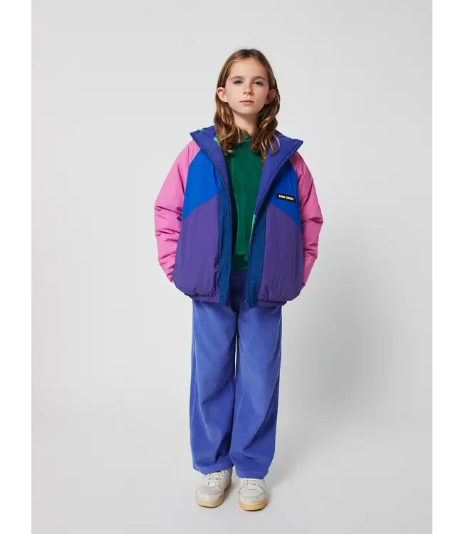 Lucky Clover all over reversible anorak  by Bobo Choses