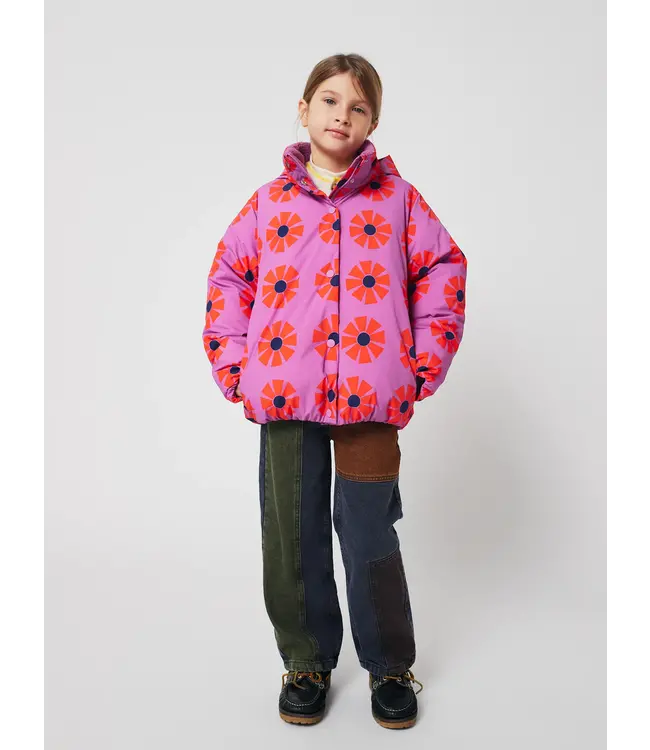 Kaleidoscope all over anorak  by Bobo Choses
