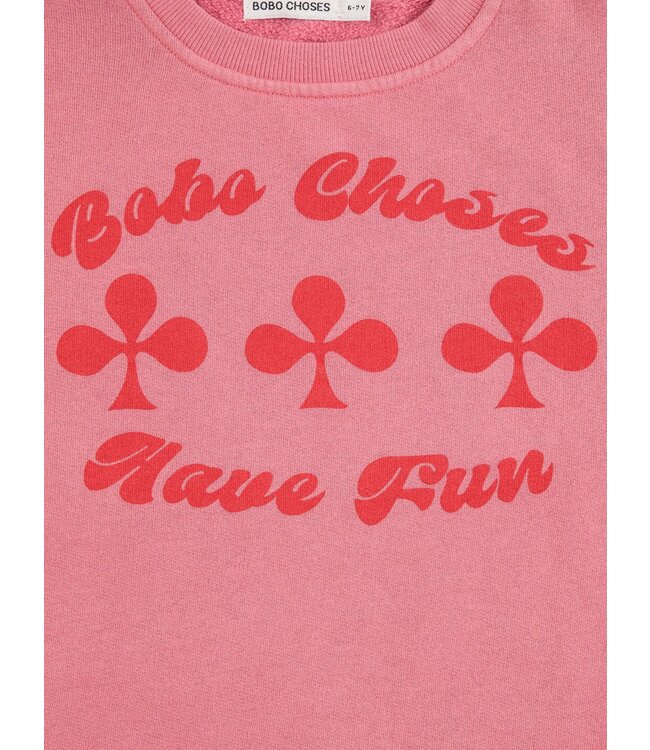 Have Fun sweatshirt dress  by Bobo Choses