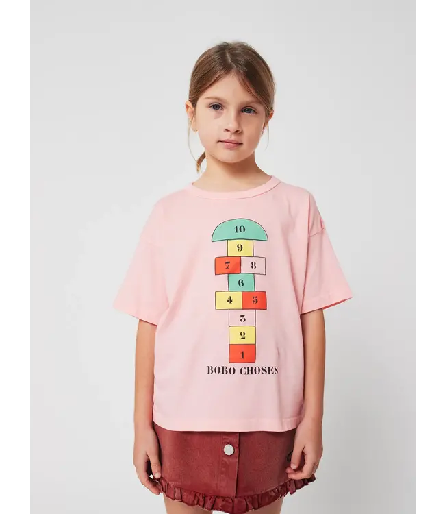 Hopscotch T-shirt  by Bobo Choses