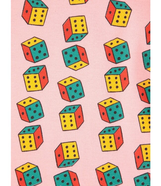 Dices all over turtle neck T-shirt  by Bobo Choses