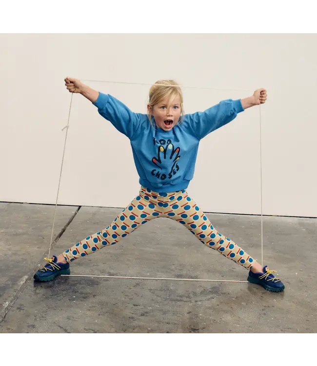 Geometric Scacs all over leggings  by Bobo Choses