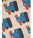 Doggy Mate all over zipped hoodie  by Bobo Choses