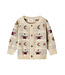 Lil' Atelier NBMLAMAI LS KNIT CARD LIL Turtledove by Lil' Atelier