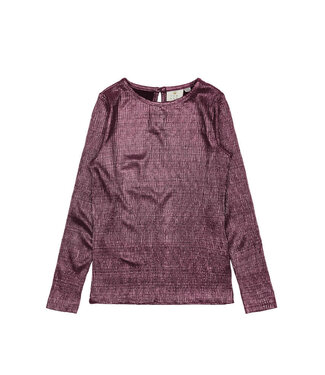 The New TNPrudence L_S Pleat Tee Ibis Rose by The New