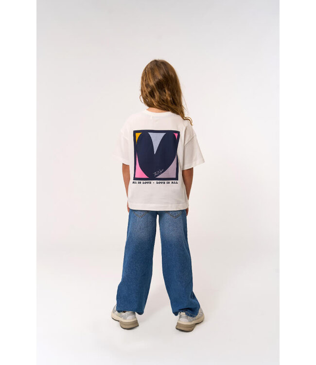 TNPurity Wide Jeans Medium Blue Denim by The New