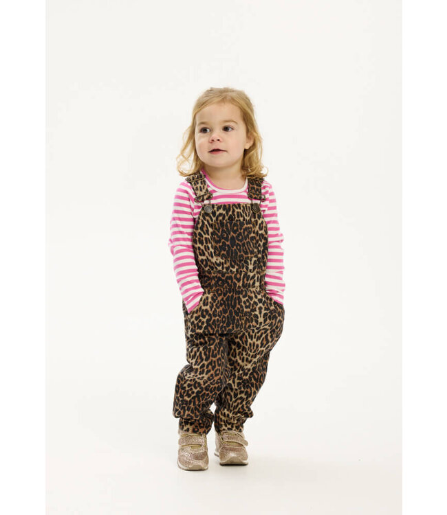 TNSTPaloma Denim Dungarees Feather Gray AOP by The New