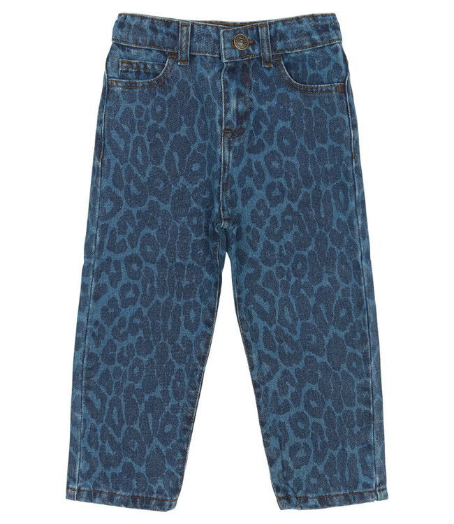 TNSTPearl Carrot Jeans Medium Blue Denim AOP by The New
