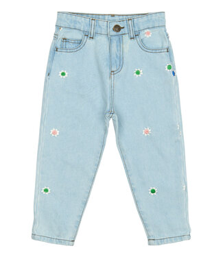The New TNSTPortia Carrot Jeans Light Blue Denim EMB by The New