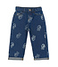TNSTProsper Wide Jeans Medium Blue Denim AOP by The New