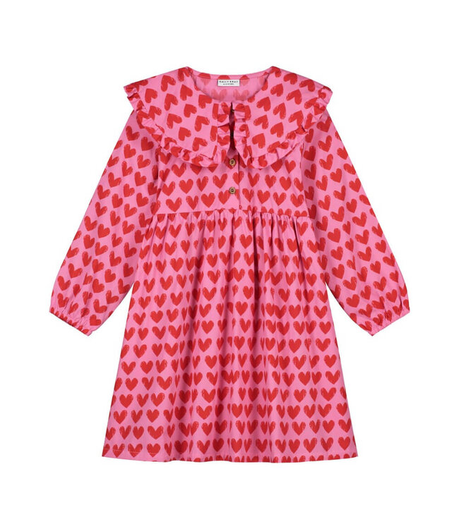 ADORE DRESS ROSY REBEL  by Daily Brat