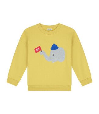 Daily Brat ELEPHUNK SWEATER LUSH LEMONADE  by Daily Brat