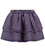 SNAPPY DENIM SKIRT PURPLE  by Daily Brat