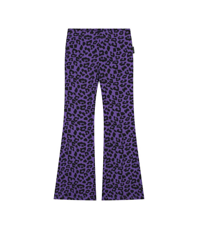 LEOPARD  FLARED PURPLE  by Daily Brat