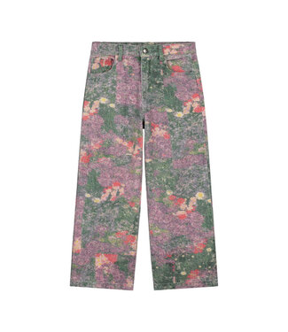 Daily Brat CHEECKY FLOWER JEANS POPPY  by Daily Brat