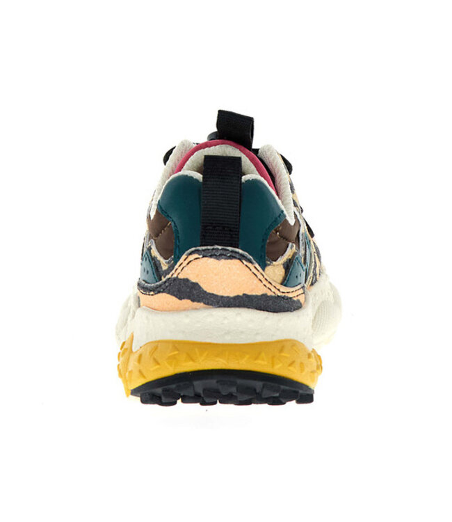 YAMANO 3 JUNIOR. JUNGLE PONY/NYLON SAND-BLACK-DARK BROWN  by Flower mountain