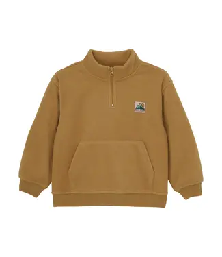 Daily7 Sweater Polar Fleece Light Chestnut by Daily7