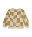 Oversized Sweater Alloverprint Sandshell by Daily7