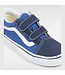 Vans UY Old Skool V NAVY/TRUE W Navy/True White by Vans